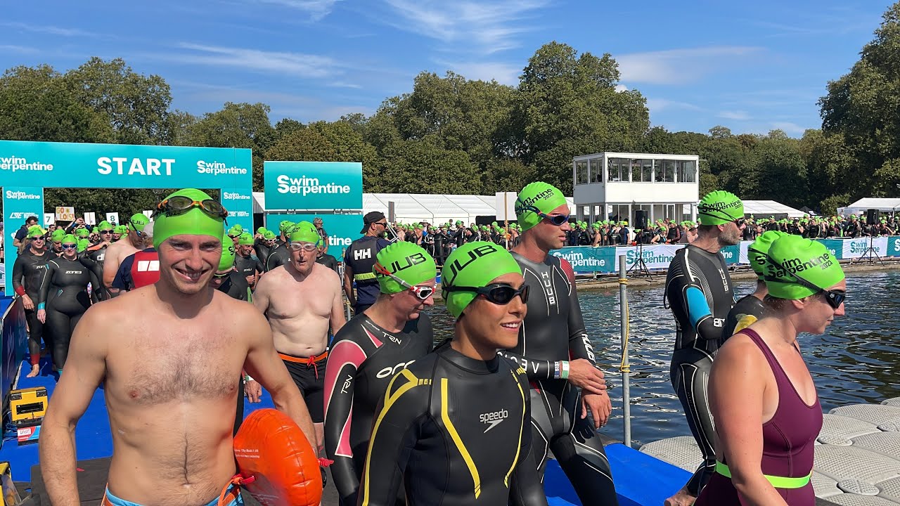 Swim Serpentine 2023- 6500 entries. Every start!