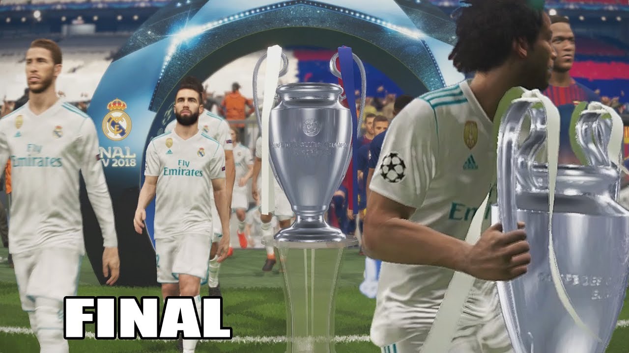 LA FINAL DE LA CHAMPIONS LEAGUE MAS ÉPICA - PES 2018