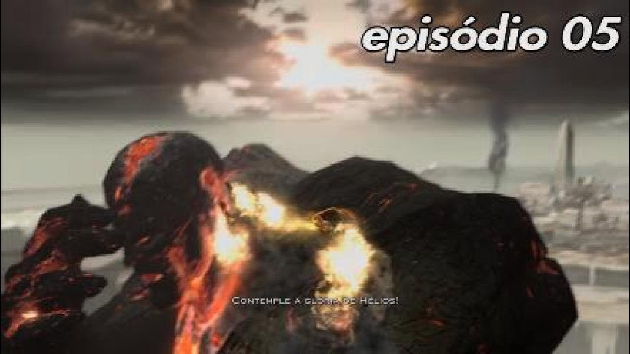 A derrota do Deus da luz, saga God of War lll, episódio 05