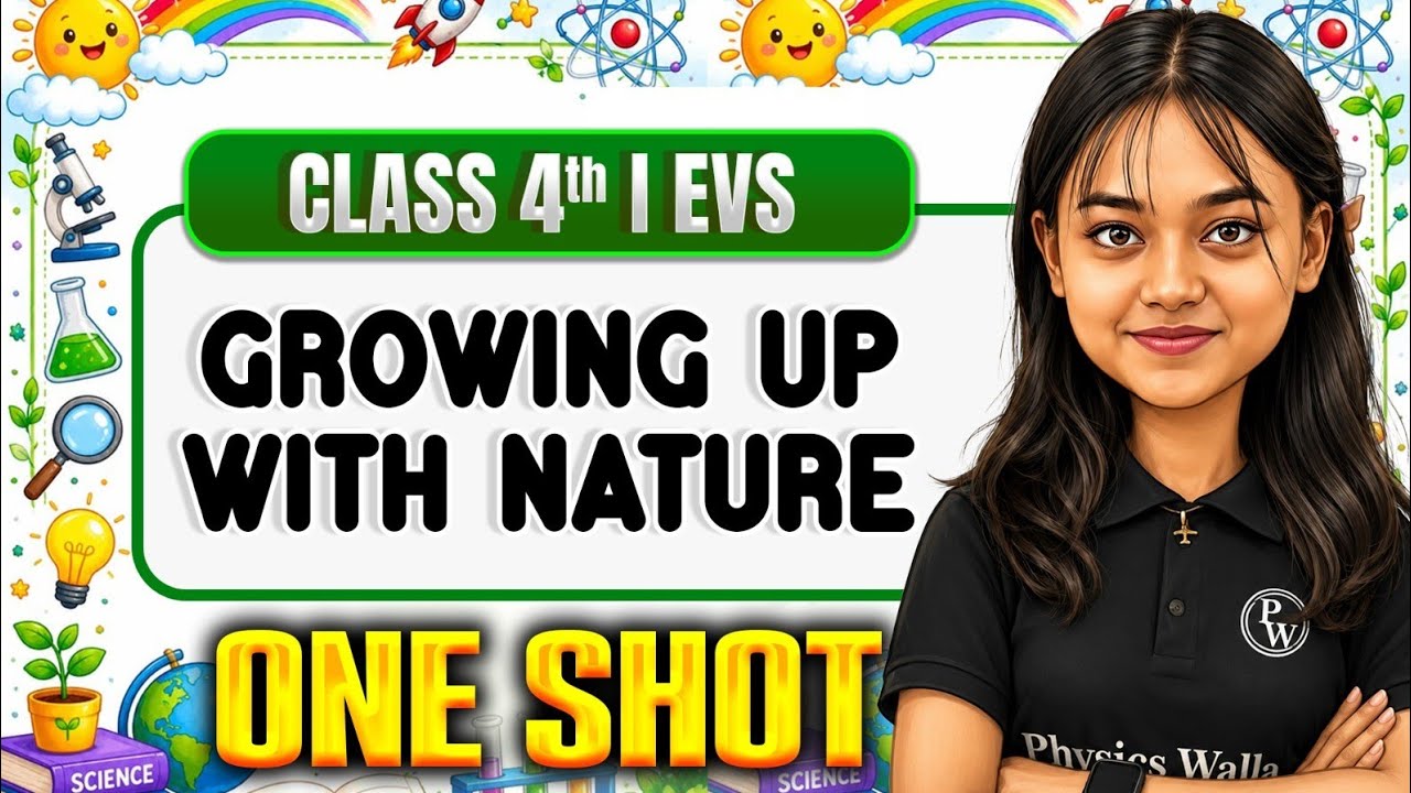 Growing up with Nature | EVS | Complete Chapter in One Shot | Mansi ma'am