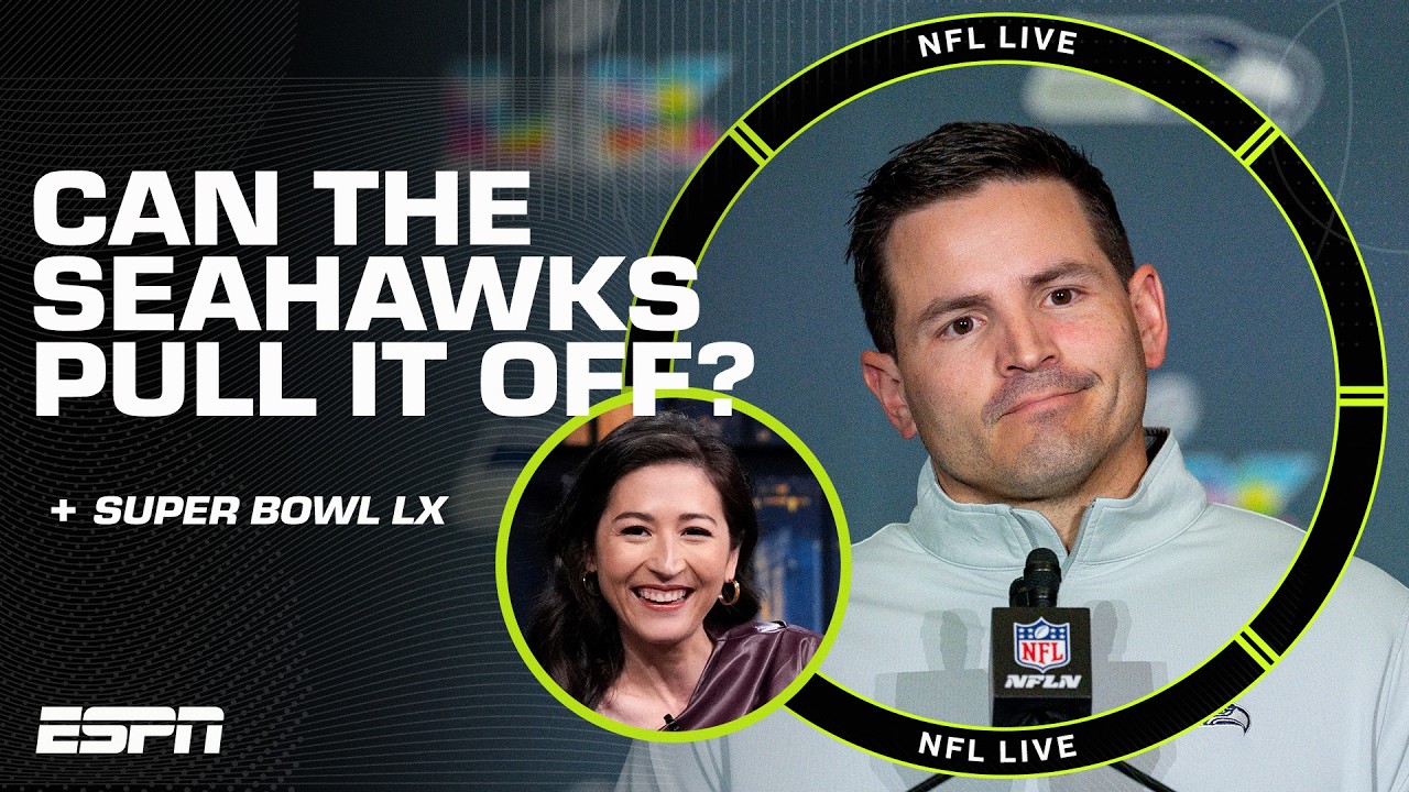 Why the Seahawks' run game is SO important in the Super Bowl | NFL Live