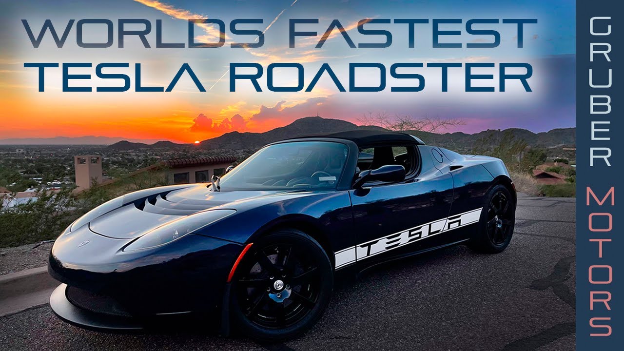Worlds Fastest Mutant Tesla Roadster | Gruber Motors
