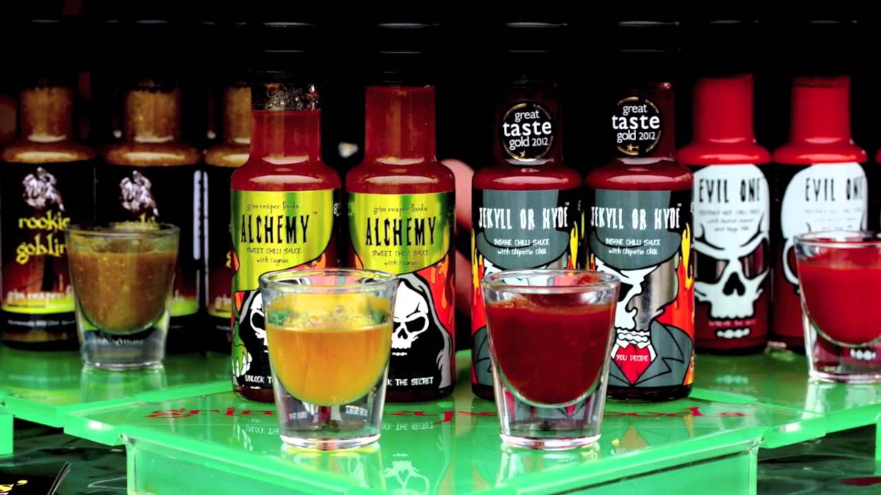 GRIM REAPER FOODS ADVERT - THE SAUCES QUICK GUIDE