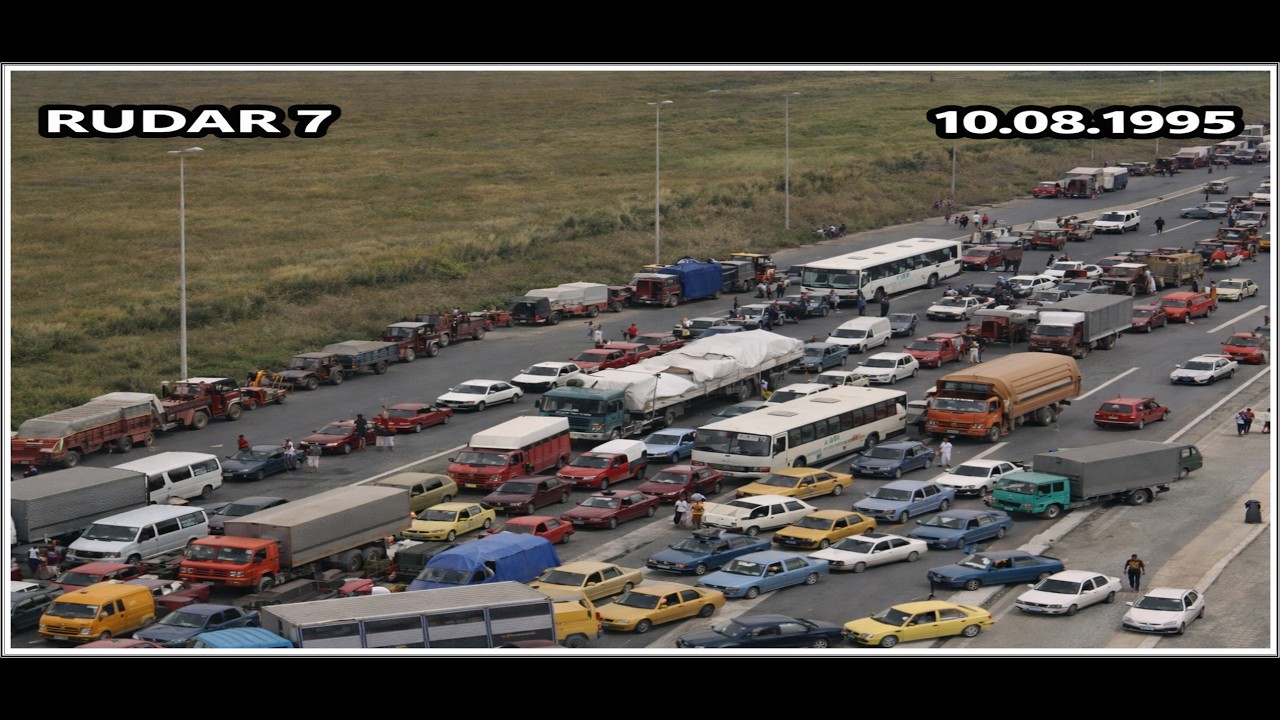 PAD KNINA-SRBI NAPU&Scaron;TJU KNIN  10.08.1995