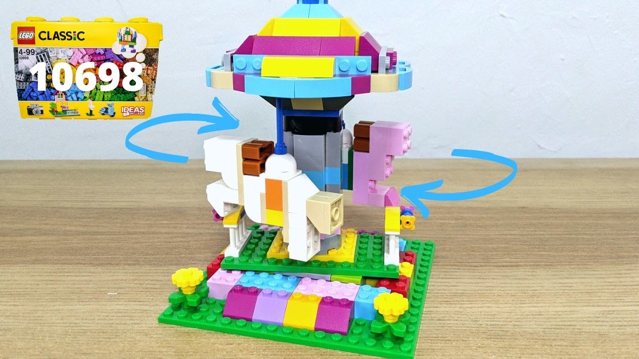 Как Построить Карусель из LEGO (10698)