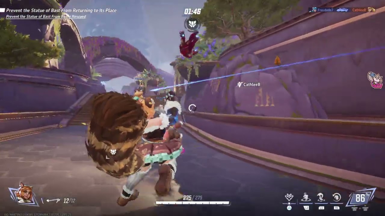 Marvel rivals - 12k damage on squirrel girl quickplay !!!