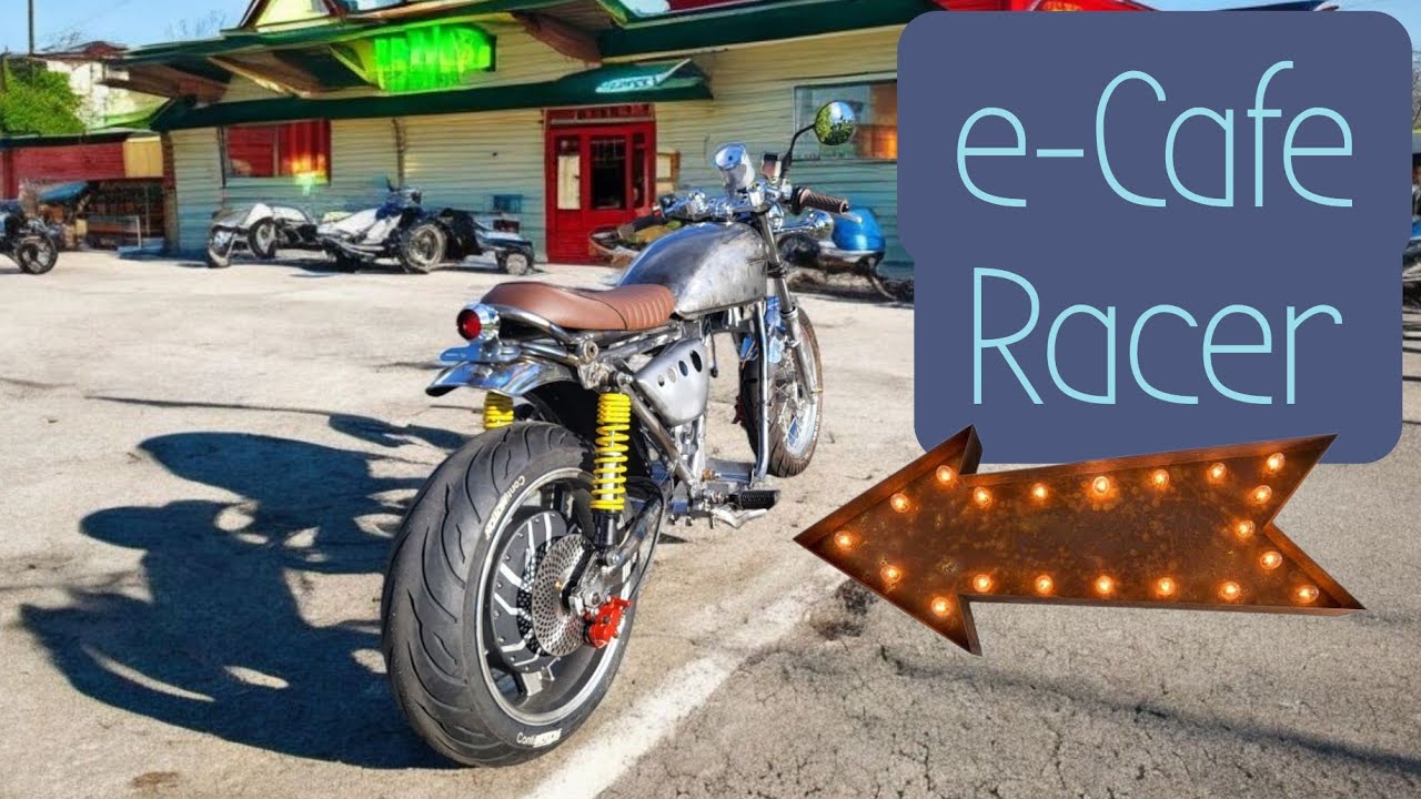 Бюджетный электрический Cafe Racer 12 кВт QS273