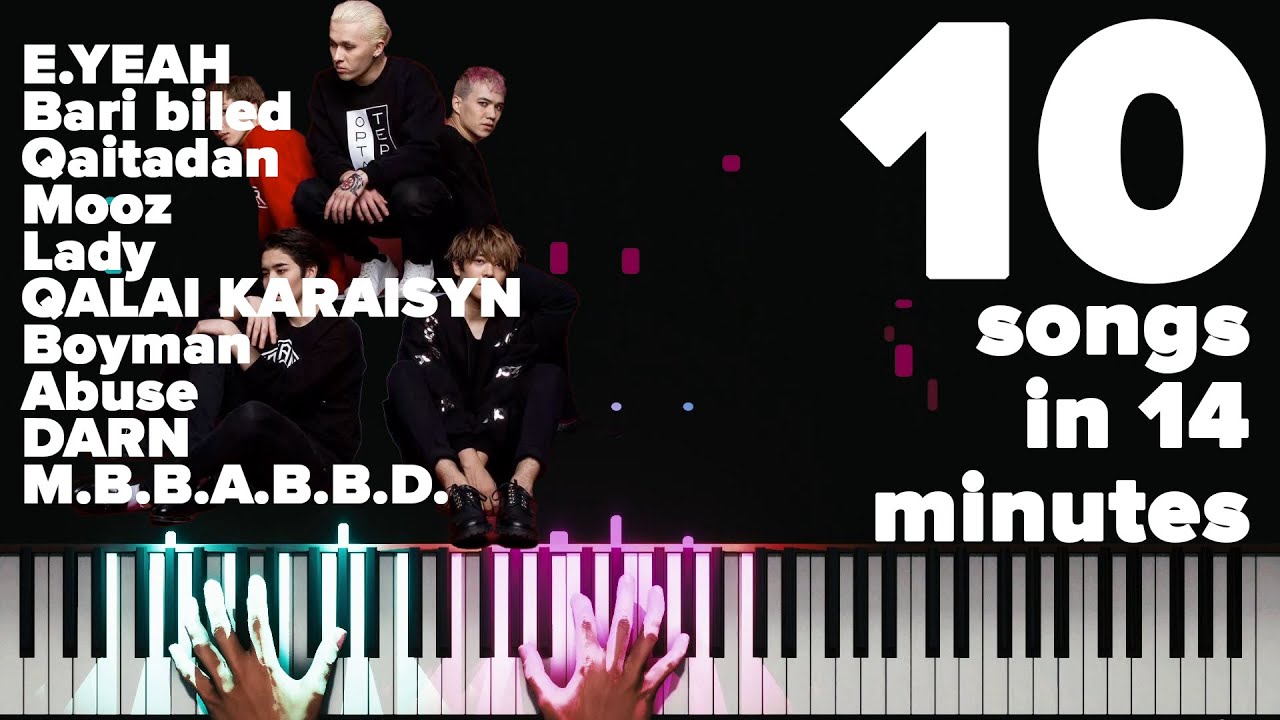 NINETY ONE 10 ПЕСЕН НА ПИАНИНО