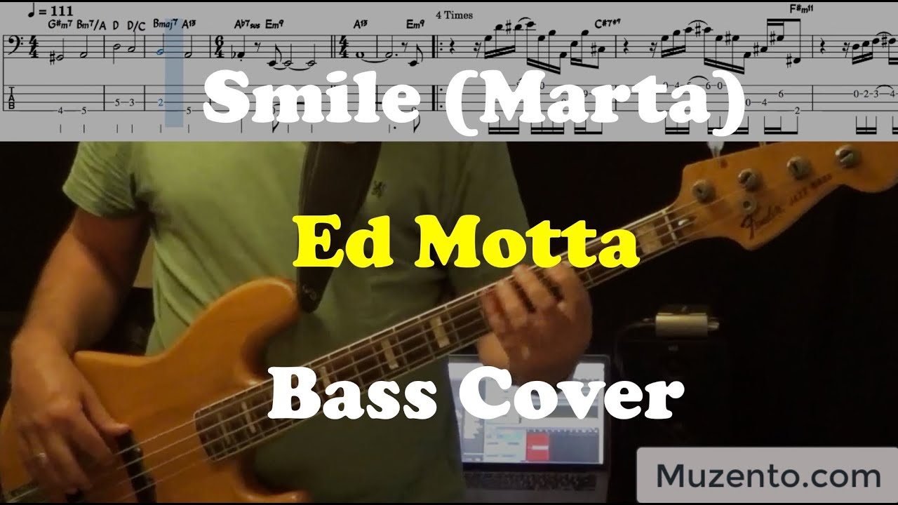 Smile (Marta) - Ed Motta - Bass Cover