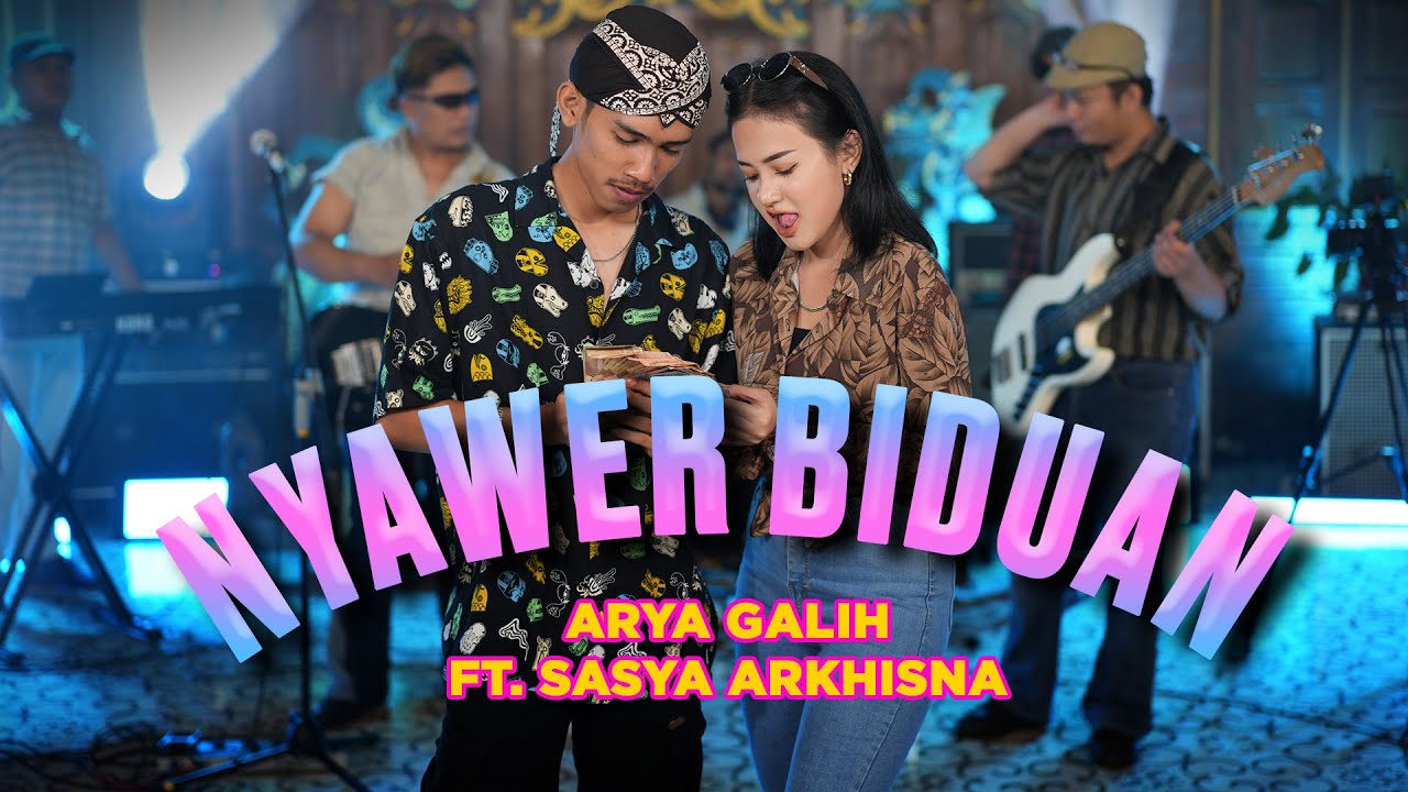 ARYA GALIH FT. SASYA ARKHISNA - NYAWER BIDUAN (OFFICIAL LIVE MUSIC COVER)