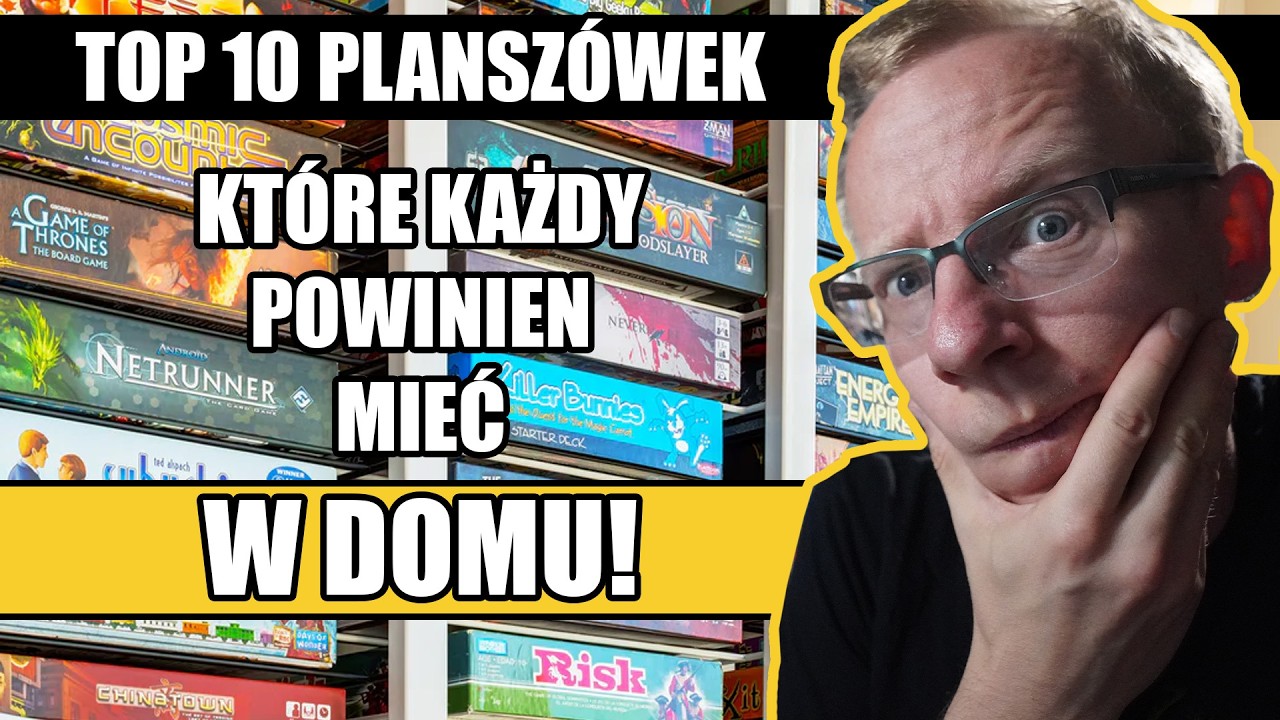 Top 10 Plansz&oacute;wek kt&oacute;re każdy powinien mieć w domu!