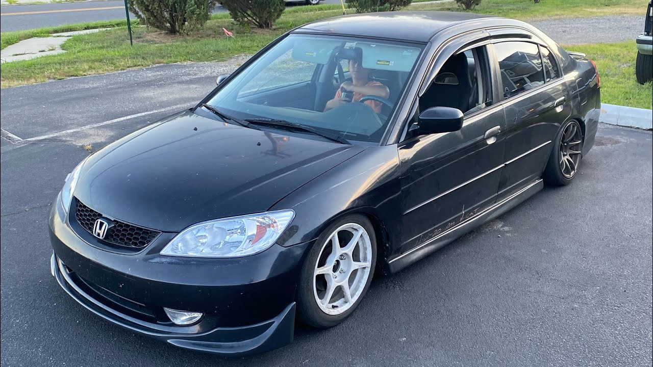 My Slammed Em2 Civic gets transformed!