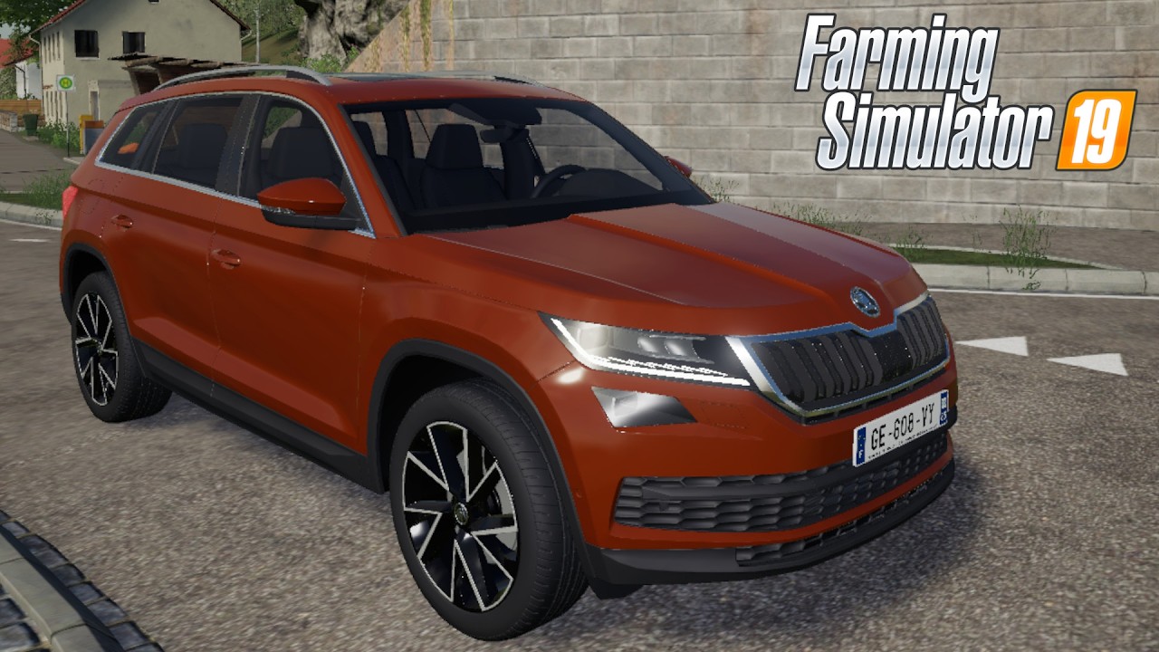 FS19 - 2019 Skoda Kodiaq - NEW CAR MOD for Farming Simulator 2019 ROLEPLAY