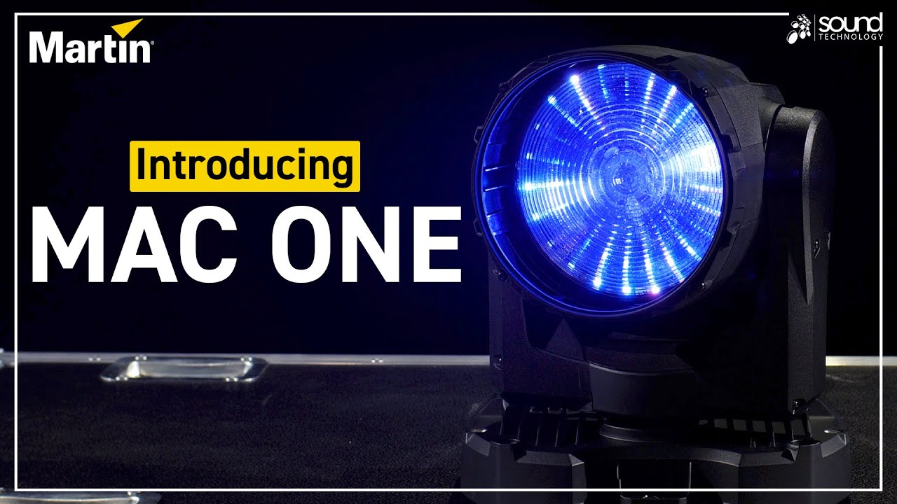 Introducing the Martin MAC One | Compact Creative Beamwash Fixture with Fresnel Lens