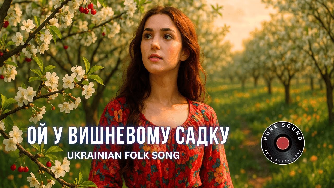 Ой у вишневому садку | Ukrainian Folk Song | Female Vocal & Choir | Calm Traditional Music
