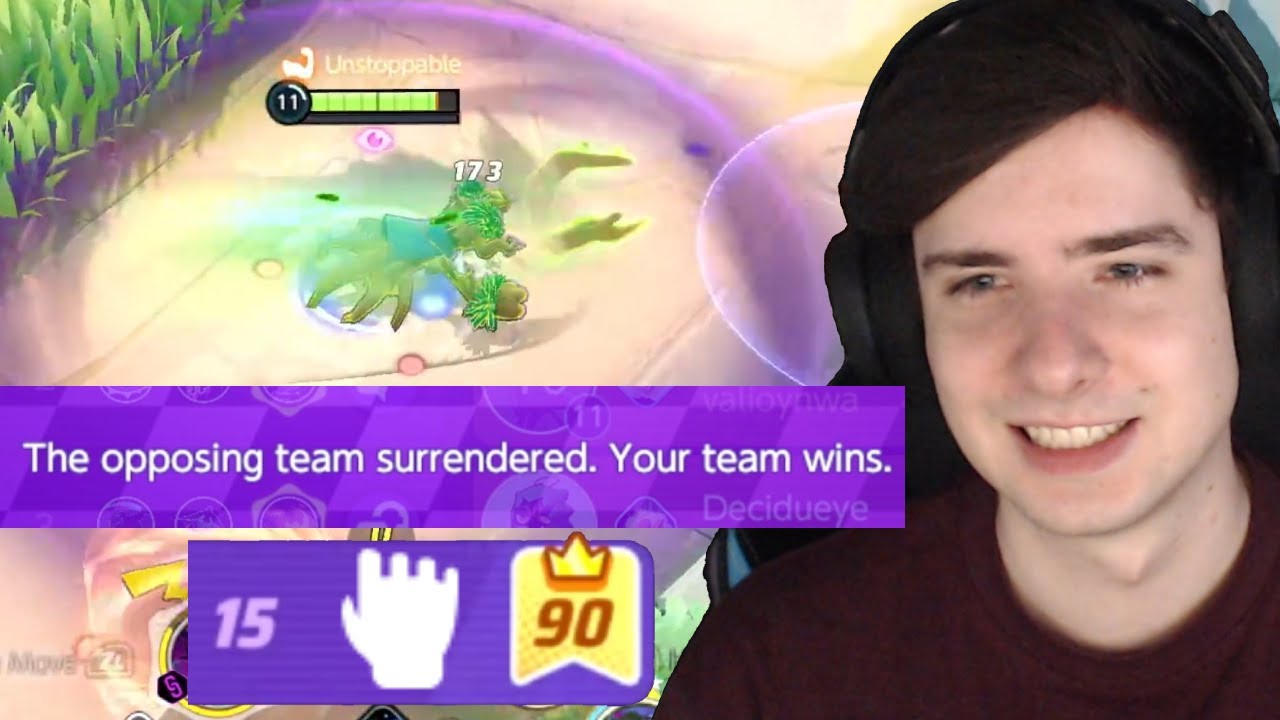 I was on my Way to a TREVENANT KO RECORD | Pokemon Unite