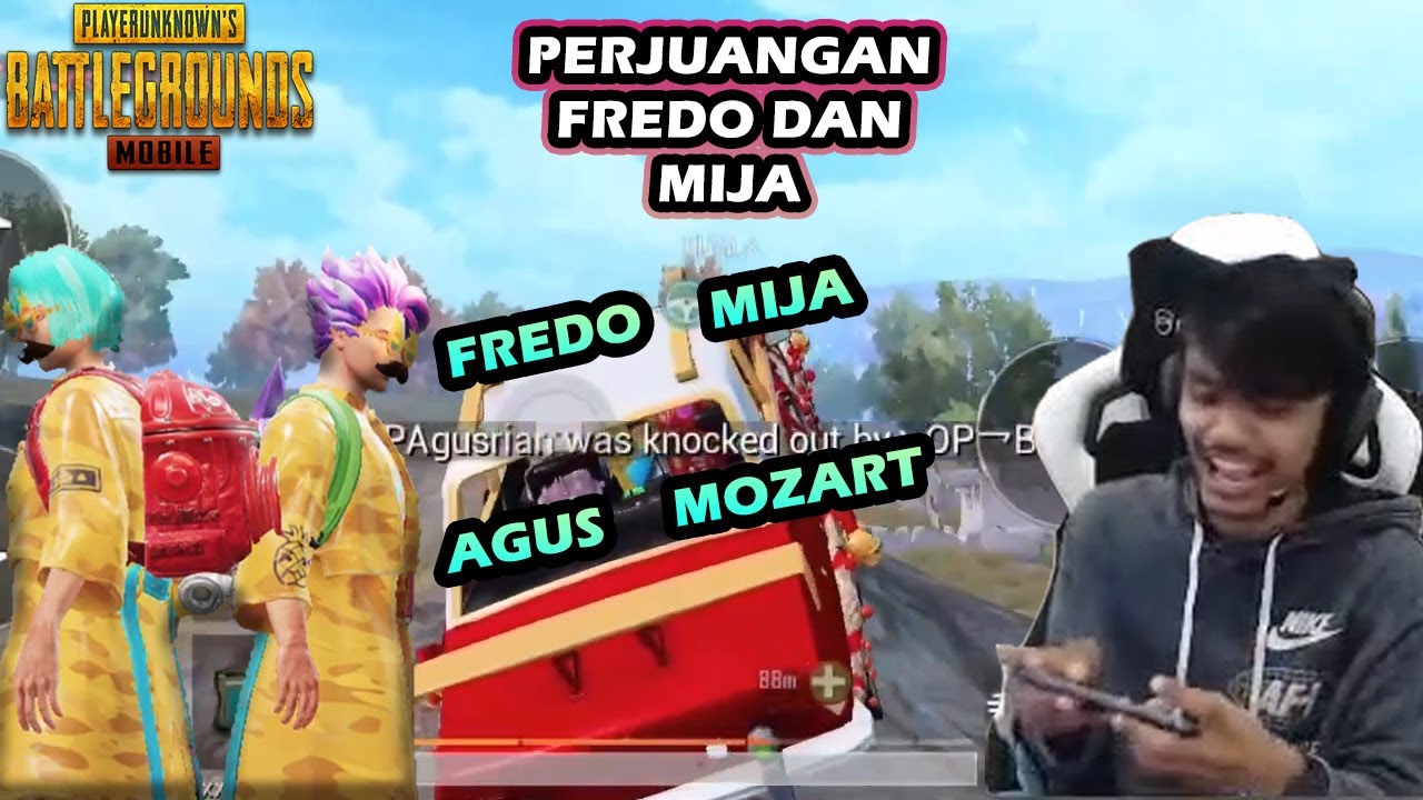 FREDO DAN MIJA BERJUANG UNTUK MENDAPATKAN CHICKEN DINNER SELEPAS AGUS DAN MOZART TERCYDUK