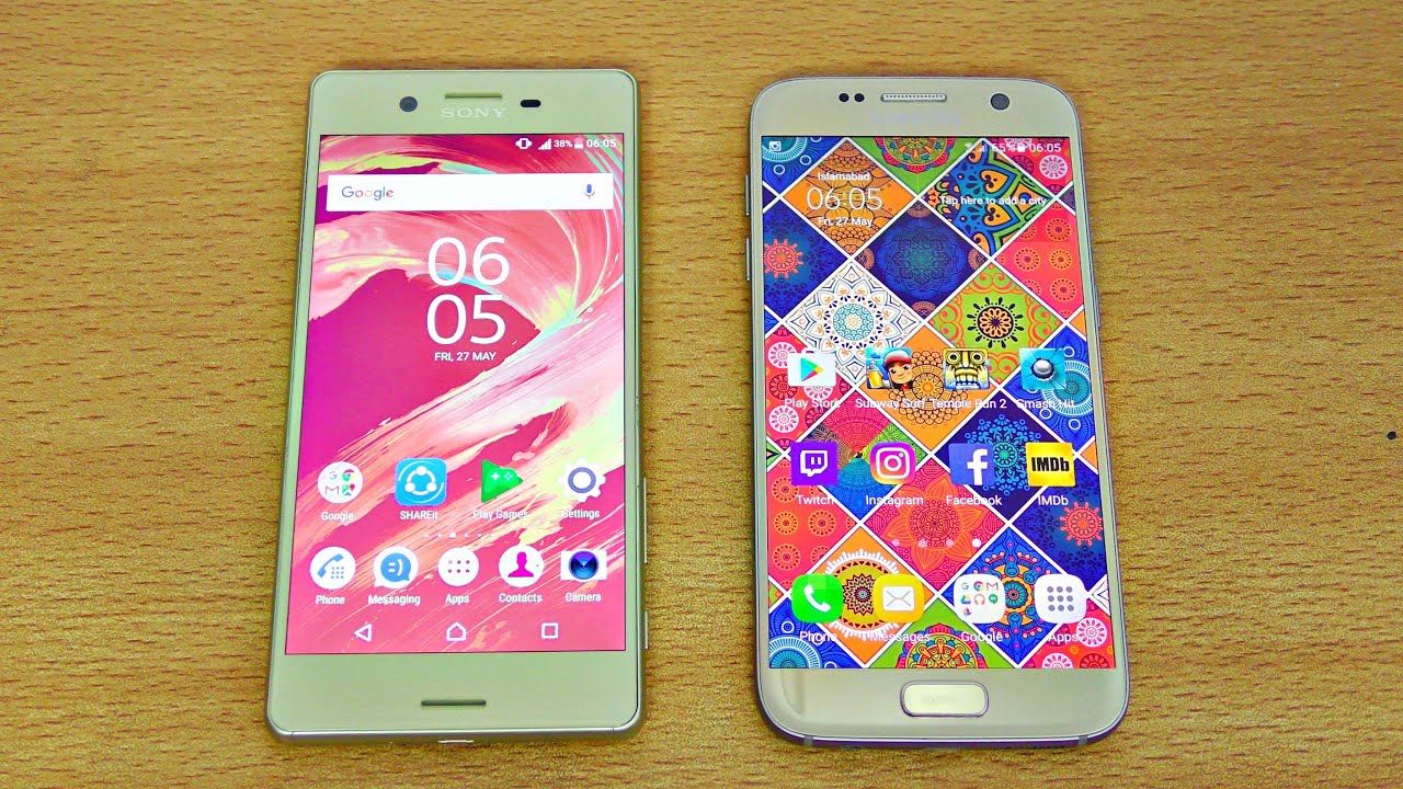 Sony Xperia X vs Galaxy S7 - Review & Camera Test! (4K)