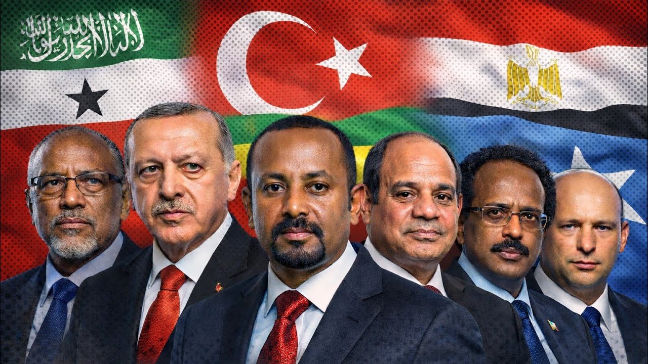 Caalamka oo usoo qalab qaatay qaybsiga Geeska Africa, 