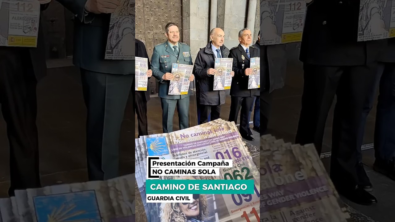 Presentaci&oacute;n de la campa&ntilde;a NO CAMINAS SOLA en el Camino de Santiago