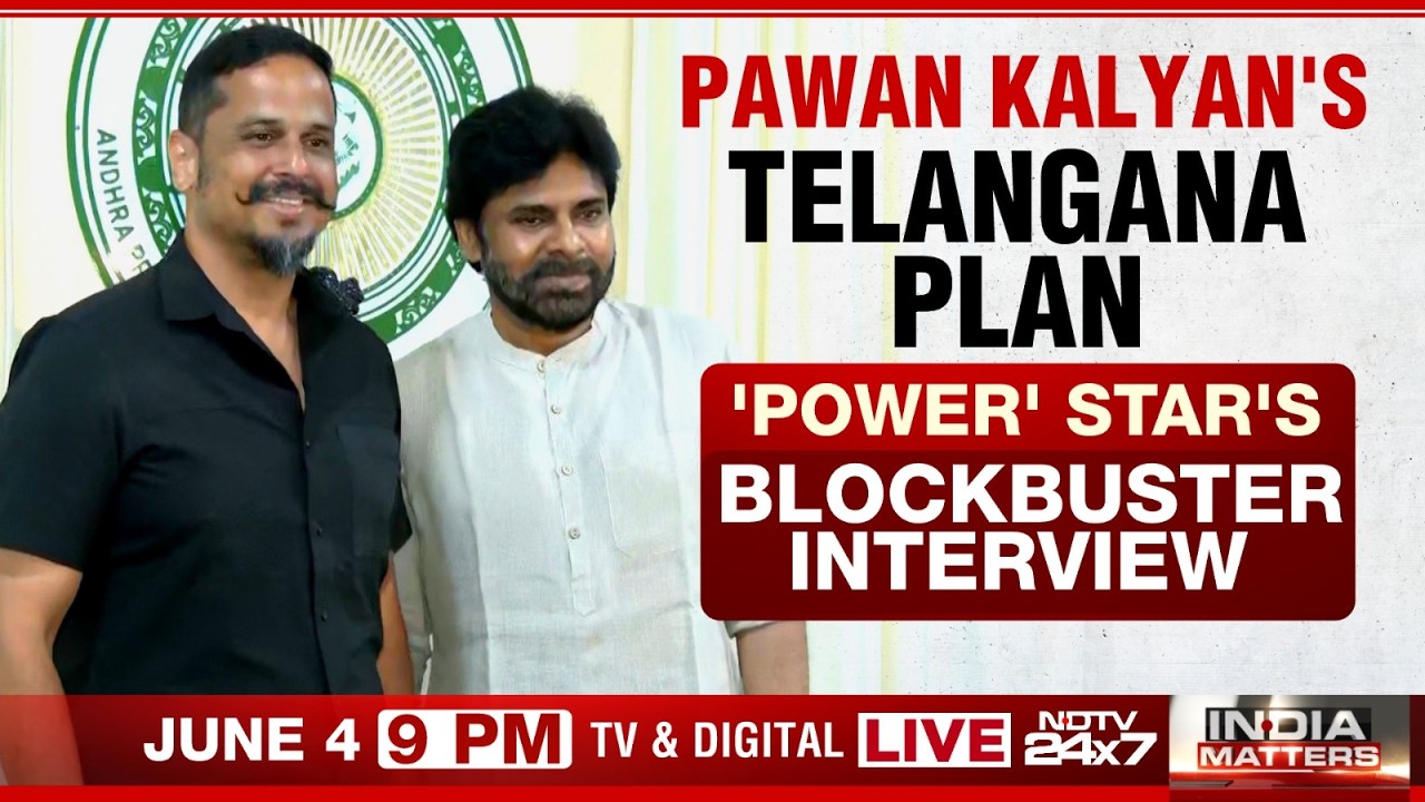 Pawan Kalyan Interview | Pawan Kalyan's Telangana Plan | NDTV Exclusive