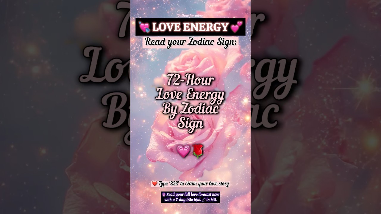 💕🌙 72-HOUR LOVE FORECAST BY SIGN 💌 THEIR NEXT MOVE REVEALED 💘