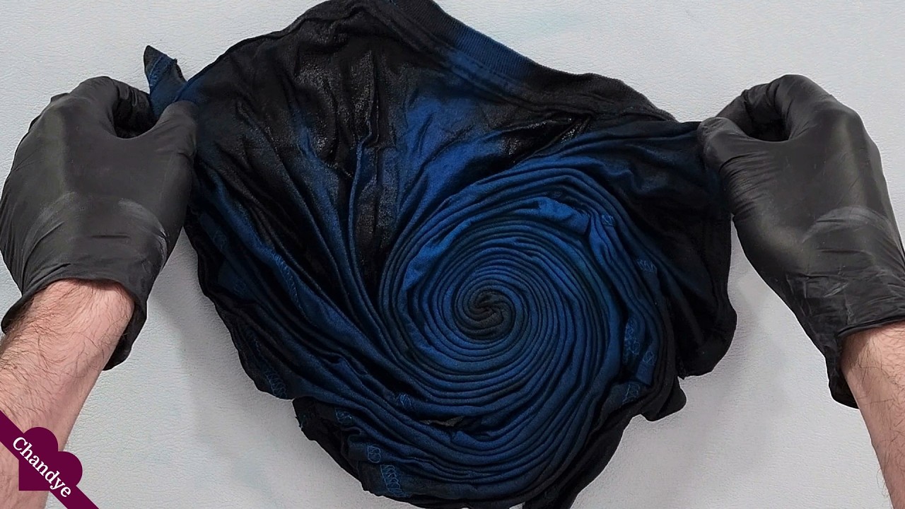 Blacktop Spiral - P307 Tie-dye Pattern