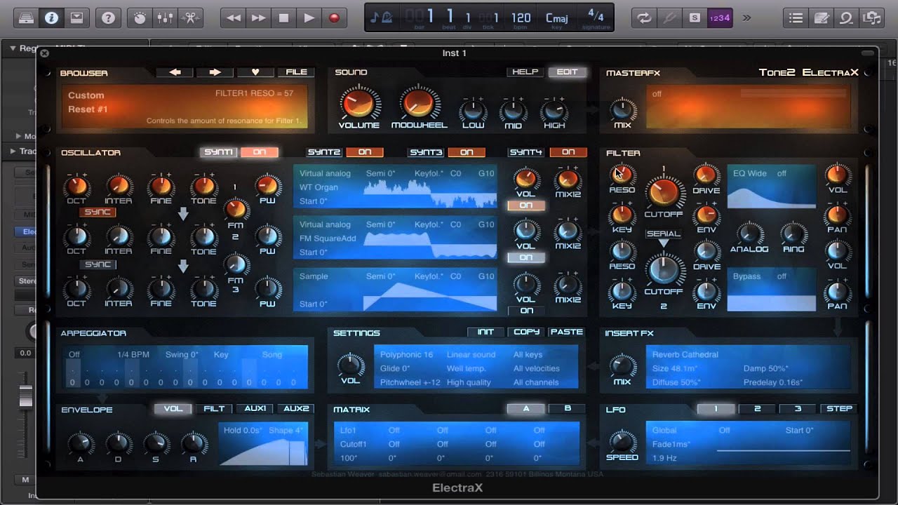Tone 2 Electrax: Filters: Damp EQ Filters