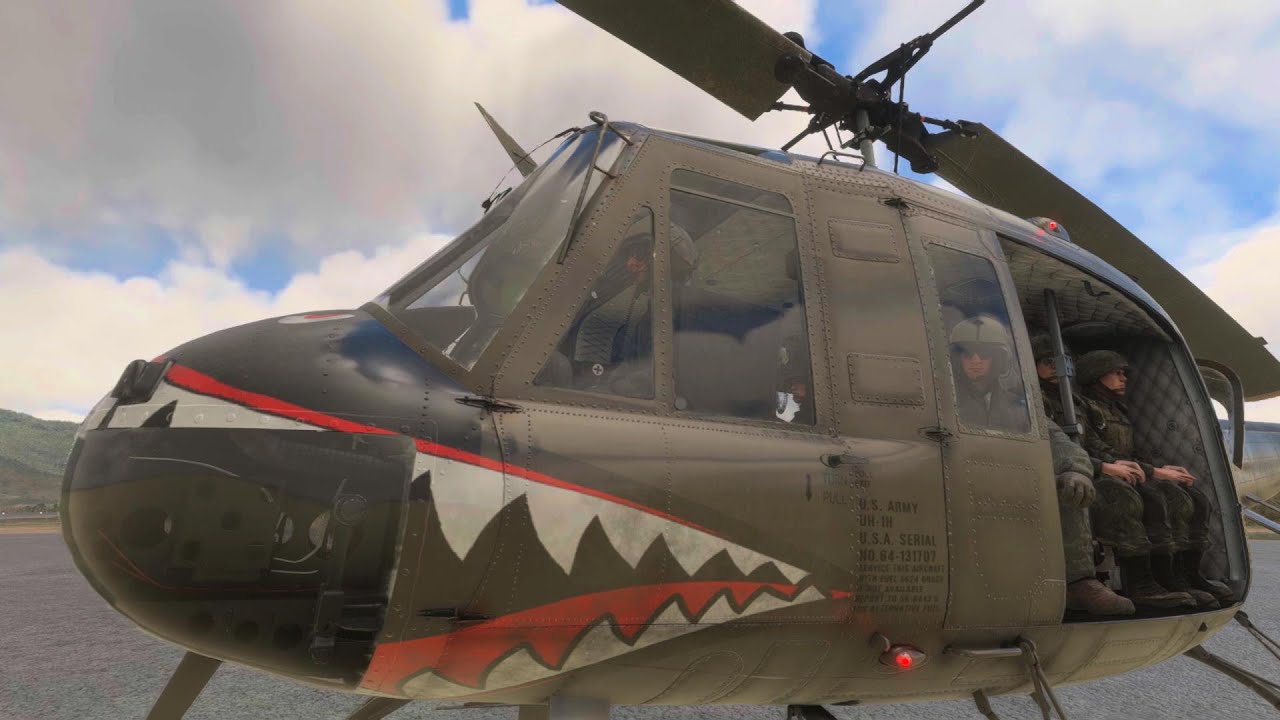 Taog's Bell UH-1H Add-On for MSFS 2020 THE HUEY