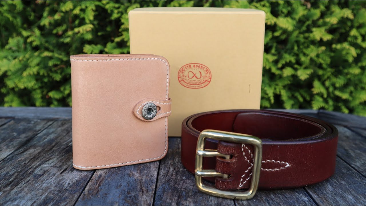 Hand Cut & Sewn - SYH Goods: Bandai Wallet & Himalaya Belt