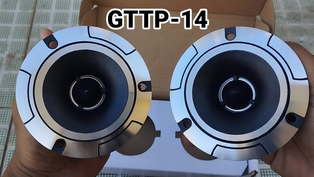 AUDIOEX | Aluminium Tweeter | GTTP-14 | 150W | 30W | 4 Ohms | 92 dB | GKS Info Tech