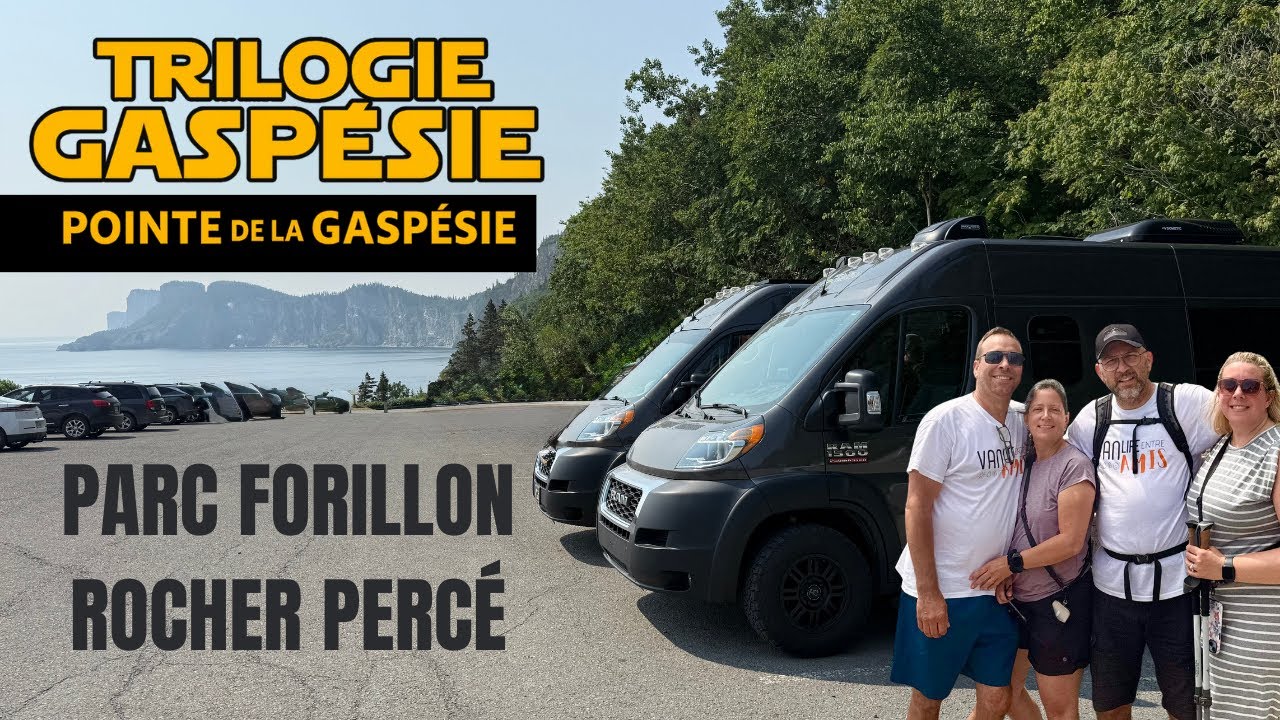 ROAD TRIP EN GASPÉSIE: ÉPISODE 2 | Forillon & le Rocher Percé nous ont complètement séduits