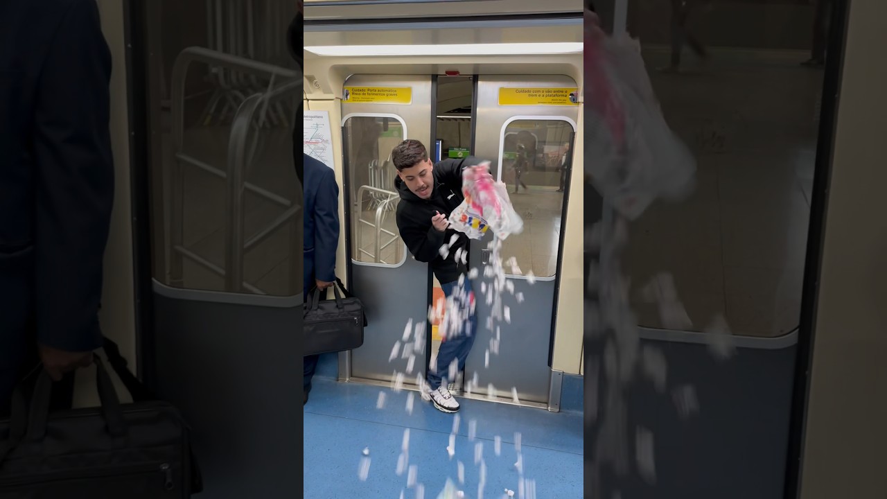 O terror do metrô 🤣 