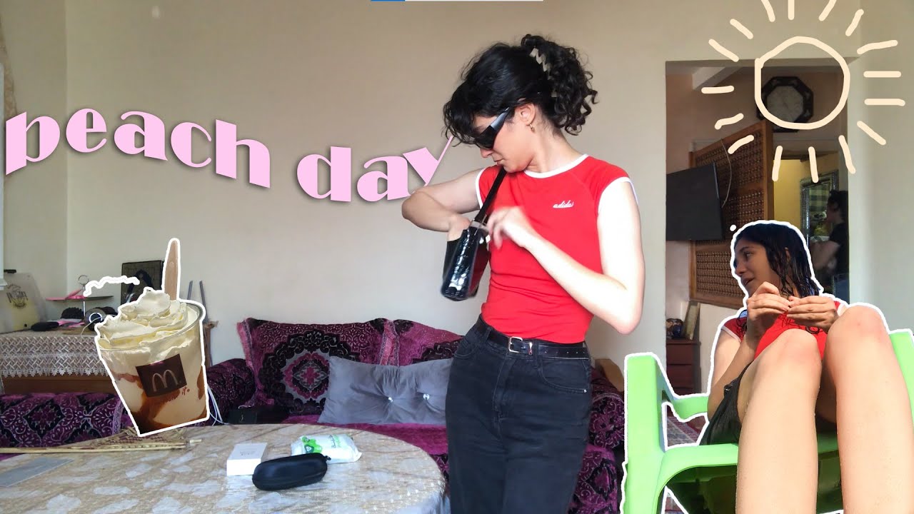 أجيو دوزو معايا أول تبحيرة ليا هاد العام 🌊☀  BEACH DAY 🍉