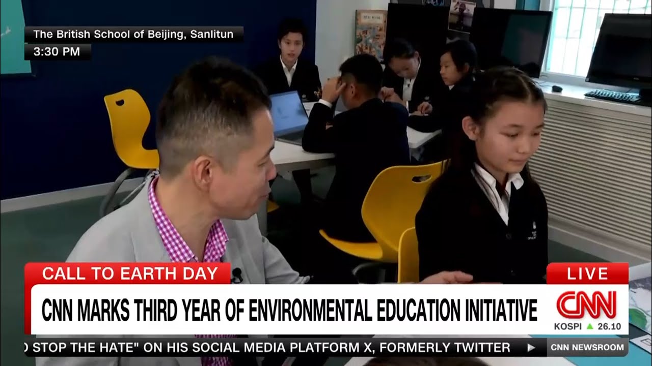CNN Live (3) on Call To Earth from BSB Sanlitun, 2023