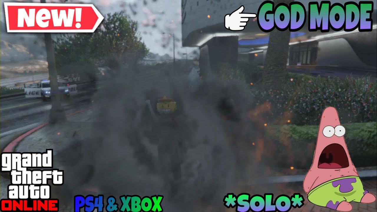*EASY* GTA ONLINE GOD MODE TUTORIAL FOR PS4/XBOX