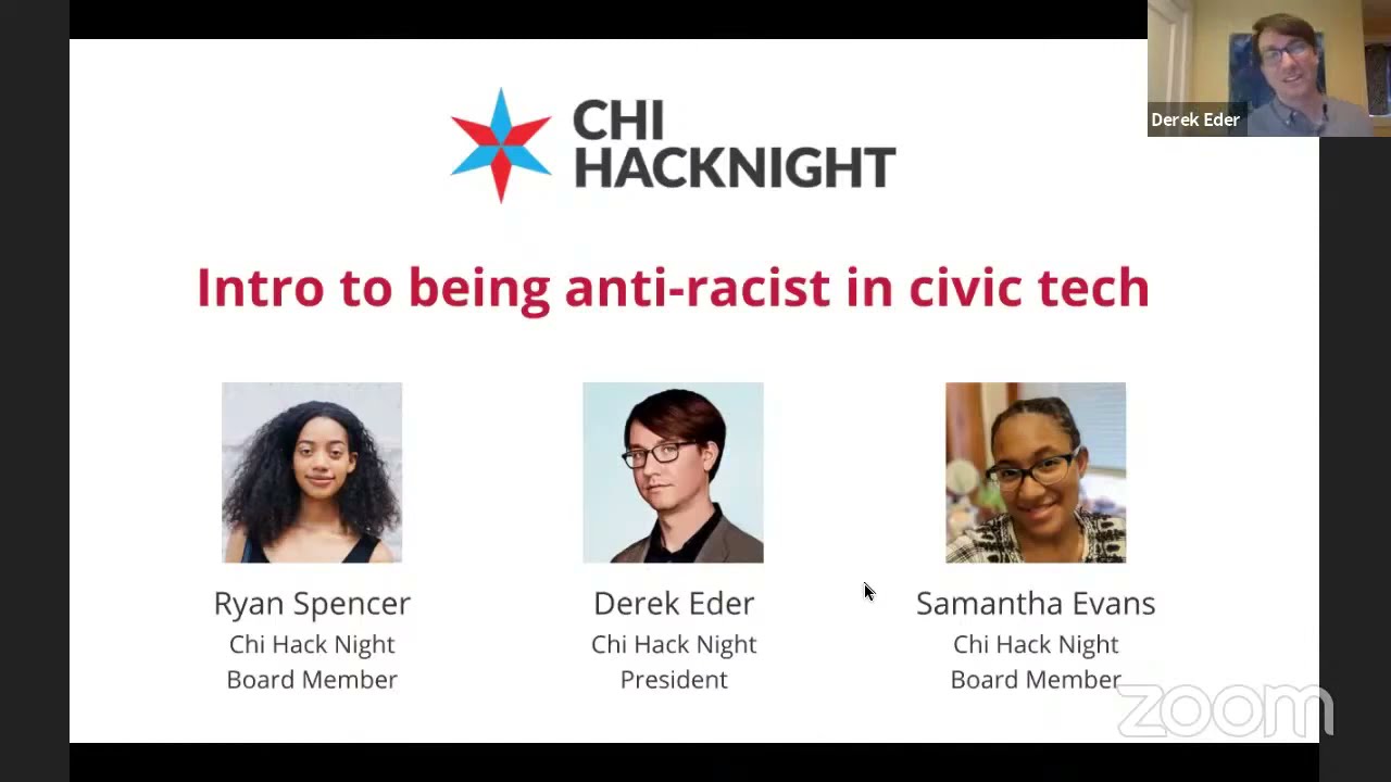 Intro to Being Anti-racist in Civic Tech