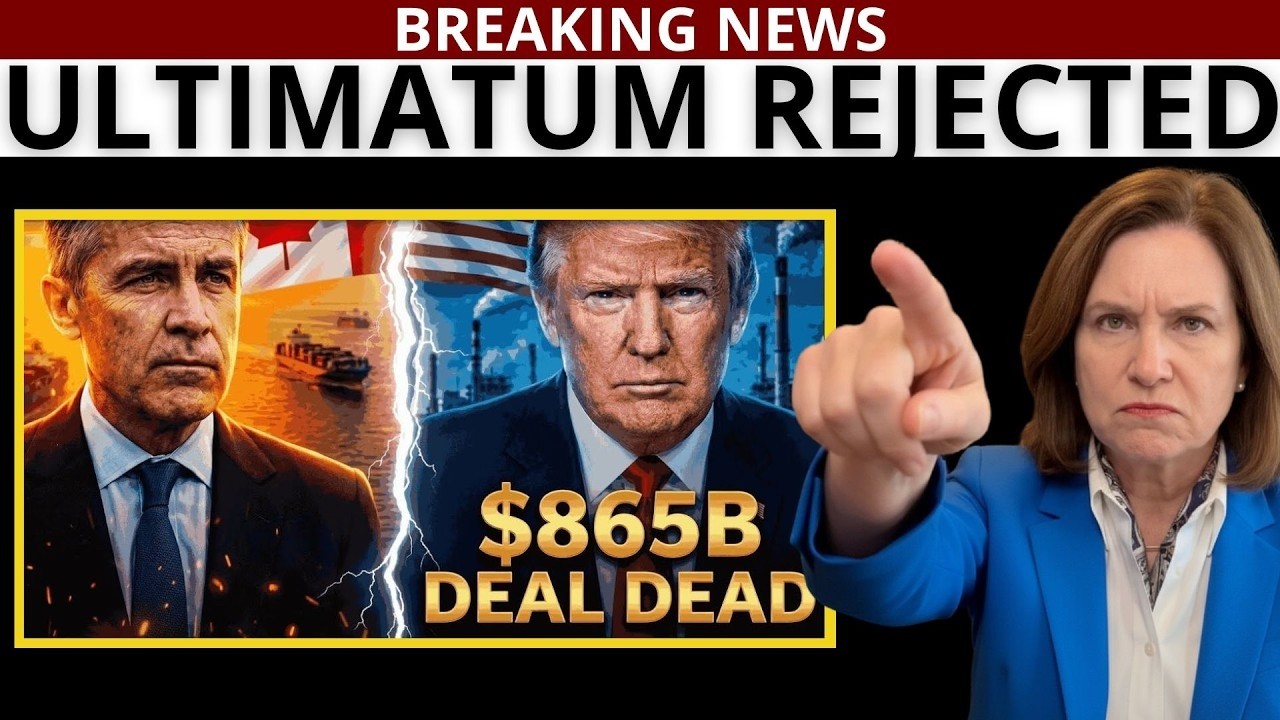 1 MIN AGO: Carney SHUTS DOWN Trump's Ultimatum — $865B Energy Deal COLLAPSES
