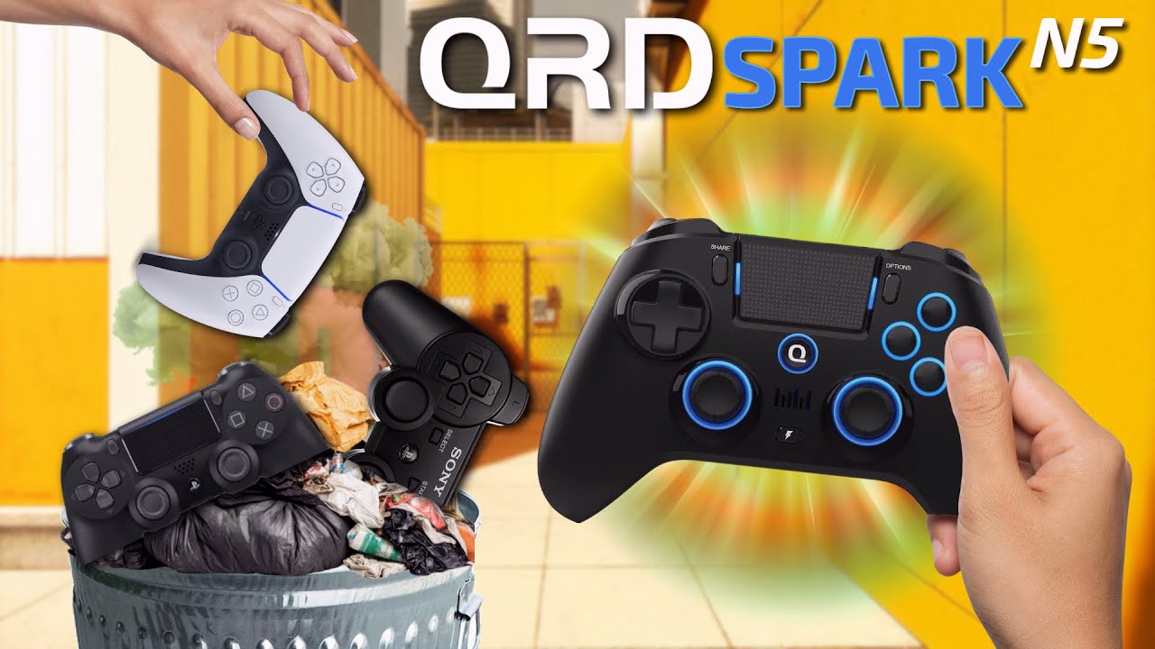 PlayStation controller's are TRASH? Buy this one instead…maybe(QRD SPARK N5)