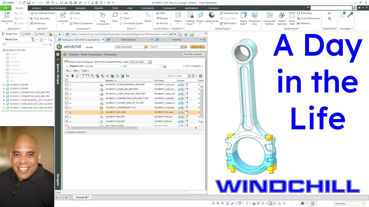 PTC Windchill - A Day in the Life | CAD Data Management