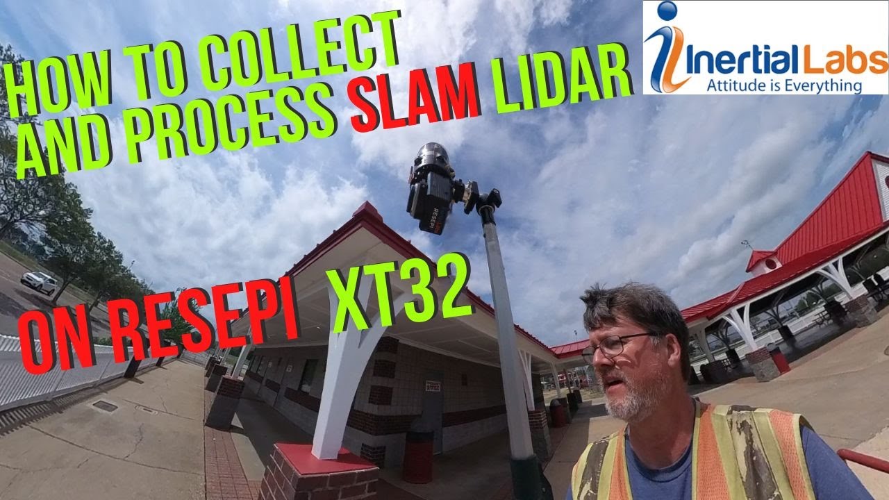 Как захватывать и обрабатывать данные SLAM-лидара на лидаре Resepi XT32.