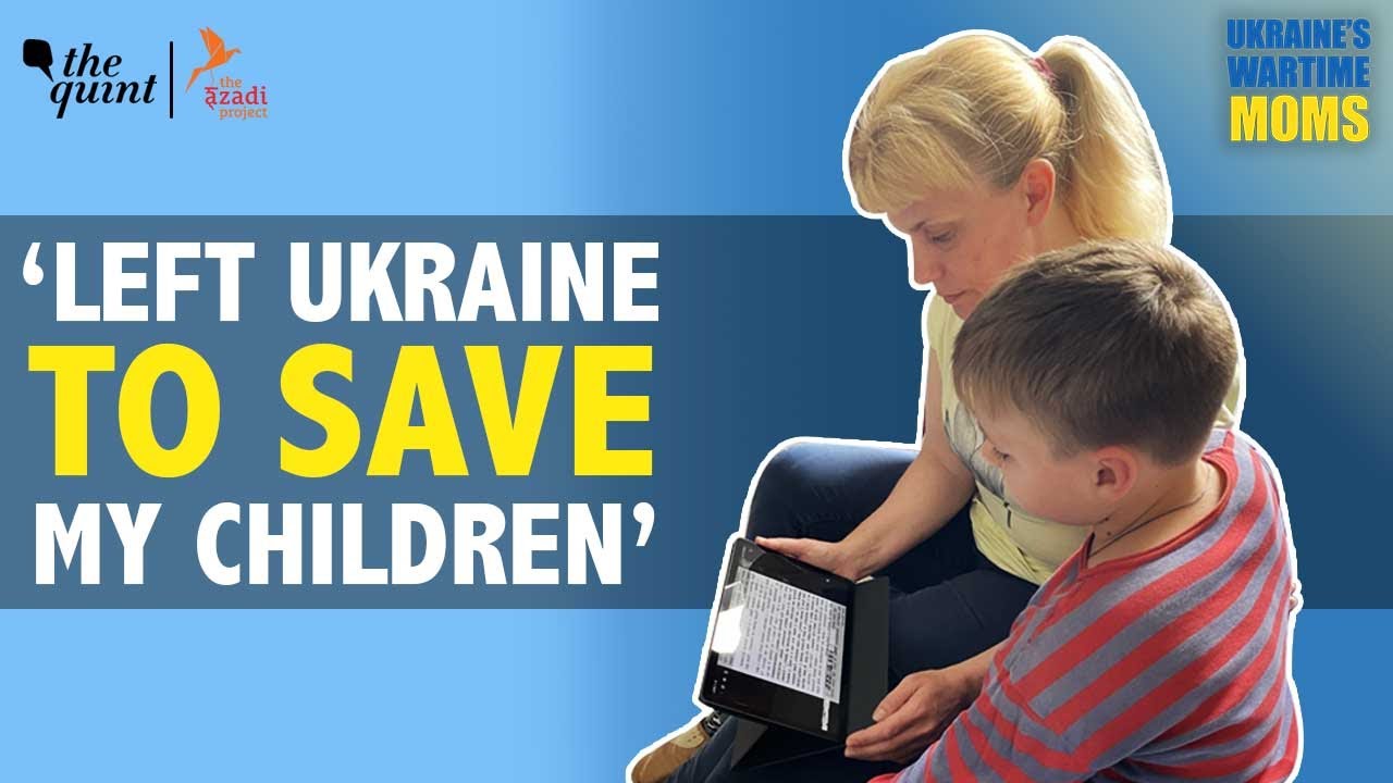 Ukraine's Wartime Moms: Part 1 | 'Left Ukraine For My Children's Safety'