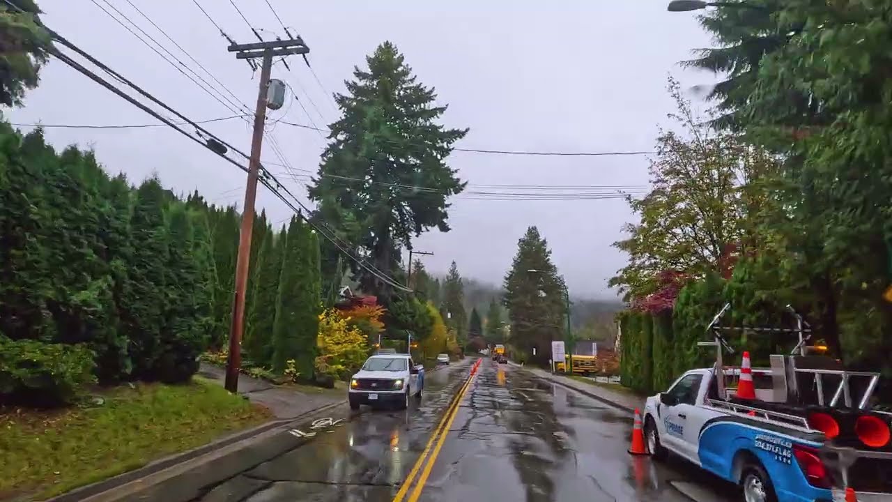 212 Deep Cove - Skirting Burrard Inlet up into the Indian Arm (Ambient Sounds)