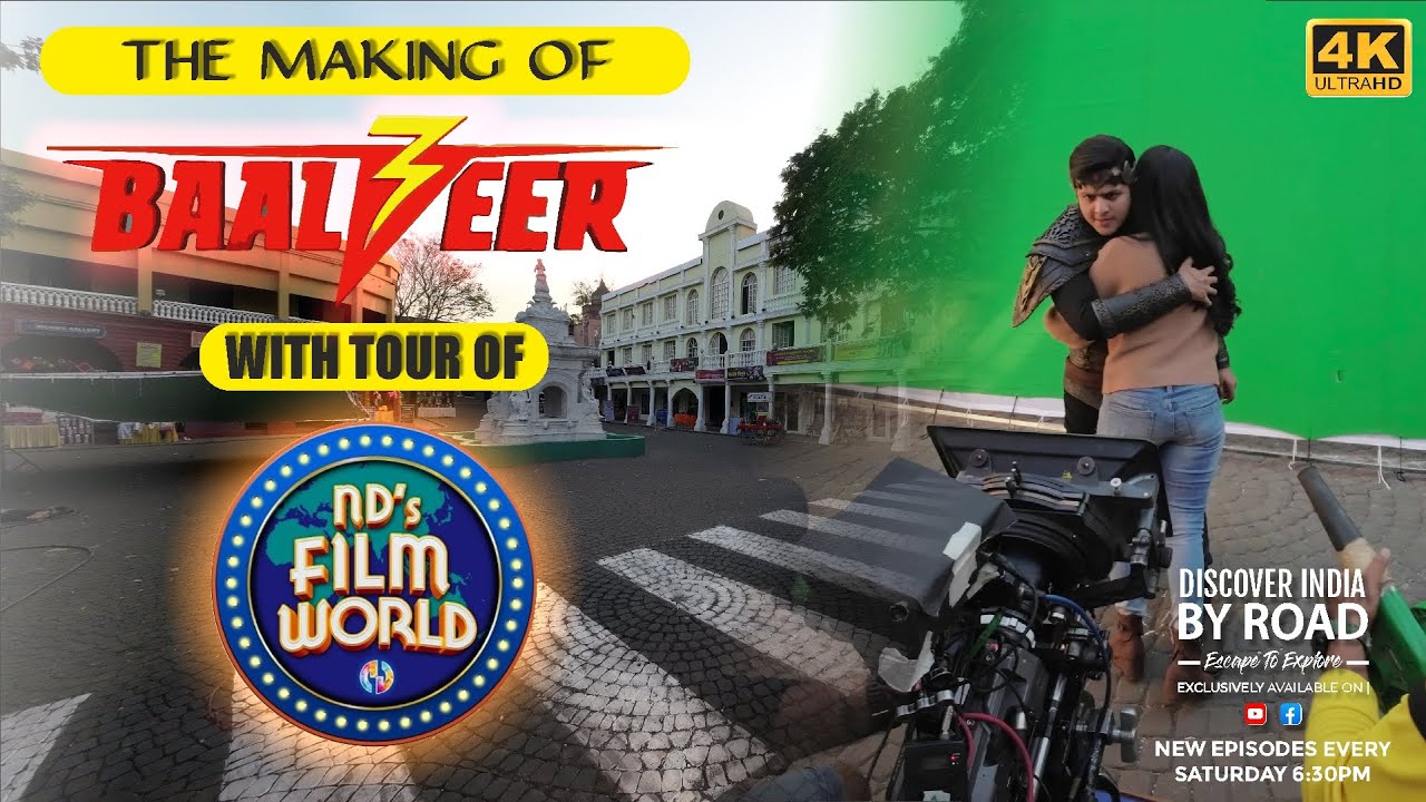 Balveer Season 3 Shoot at ND Studios with Behind the Scenes | Tour of ND's Film World, Karjat | 2023