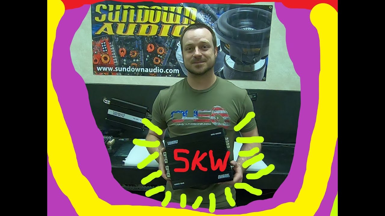 Sundown Audio SFB-5000D Amp Dyno