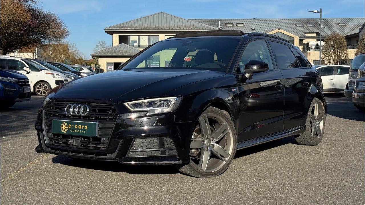 Présentation et essai de cette superbe Audi A3 chez e-cars concept🚀