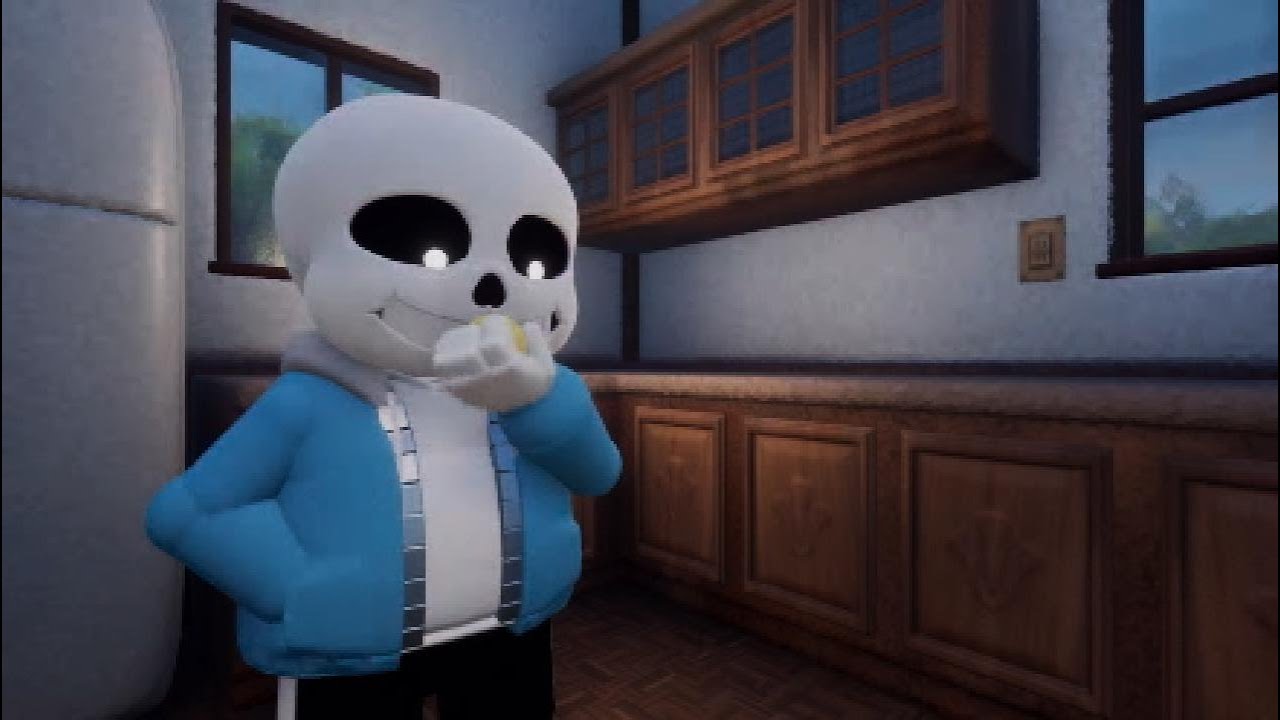 Sans Eats a lemon
