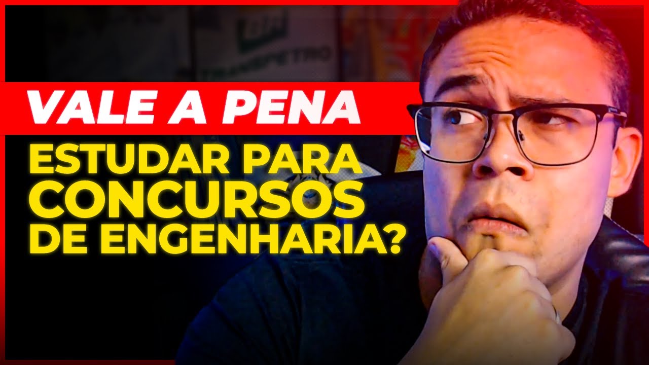 CONCURSO PARA ENGENHEIRO? VALE A PENA ESTUDAR PRA CONCURSOS EM 2024? | Bizu do Engenheiro 👷‍♂️💡