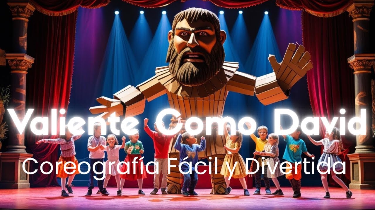 Valiente Como David. Canción con Coreografía