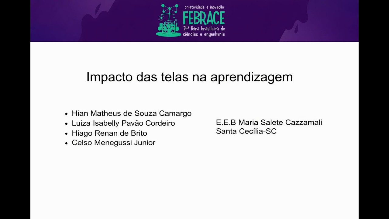 Impacto das telas na aprendizagem